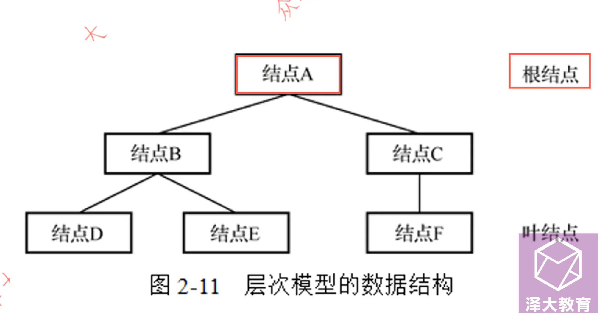 层次模型结构图
